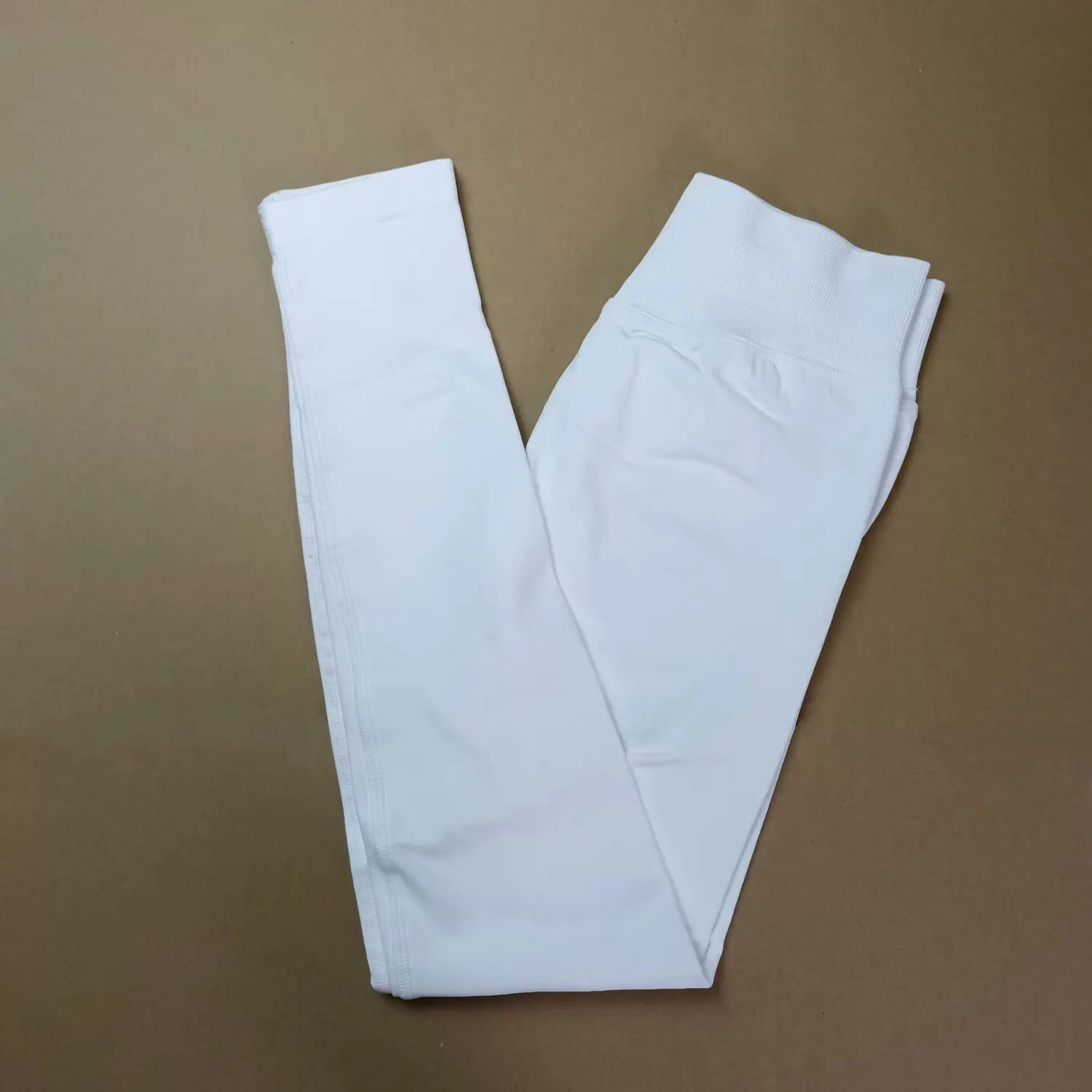 Leggings NCLAGEN Impact pour femmes, sans coutures, pantalon de sport et de yoga, bande côtelée basse, vêtements de gym et de fitness, collants froncés pour les fesses