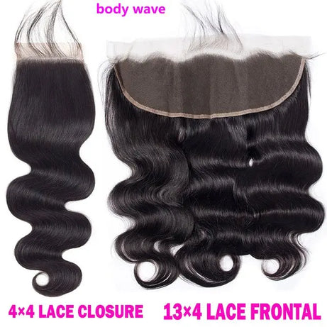 Lace Frontale transparente HD 12A en dentelle 13x4, effet ondulé, fermeture 4x4, cheveux humains brésiliens, effet bouclé crépu et lisse.