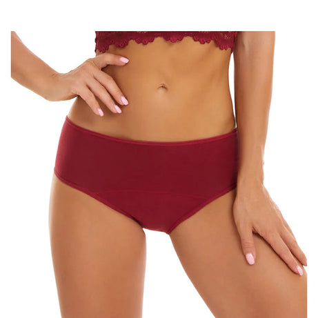 Lot de 3 culottes menstruelles pour femmes, anti-fuites, en coton, absorbantes, physiologiques, pour les règles.