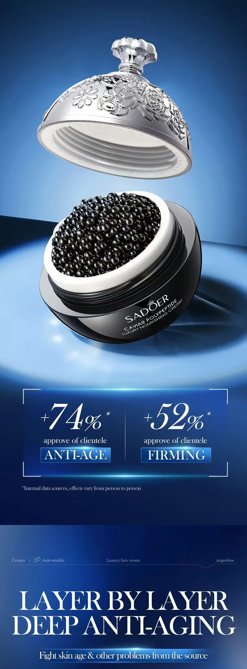 Crème anti-rides instantanée au rétinol pour le visage : soin anti-âge raffermissant et liftant, atténue les ridules, améliore l’apparence de la peau, hydrate et illumine le teint.
