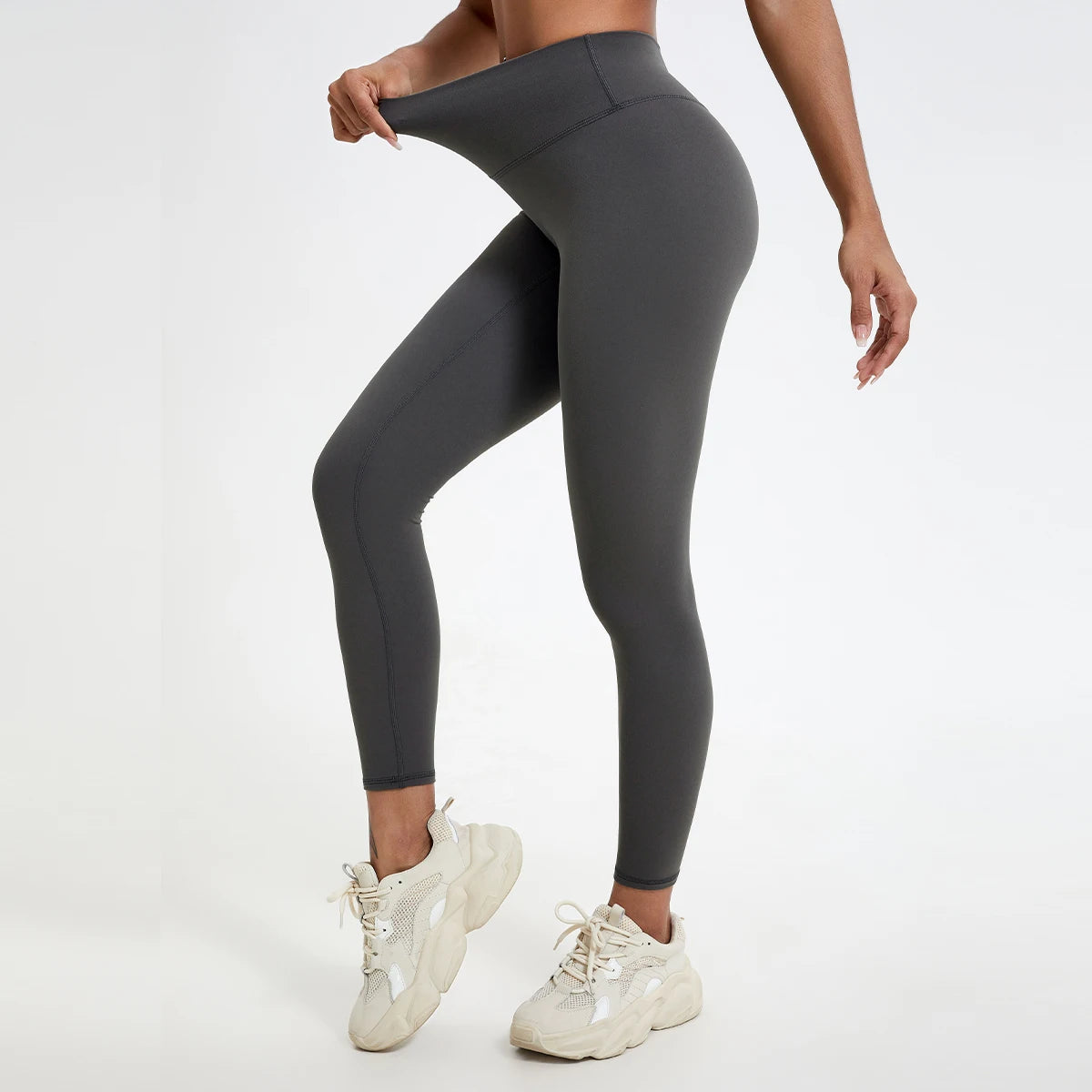 Leggings taille haute Hearuisavy en tissu ultra doux, séchage rapide, parfaits pour la gym, le yoga et la course à pied. Effet push-up.