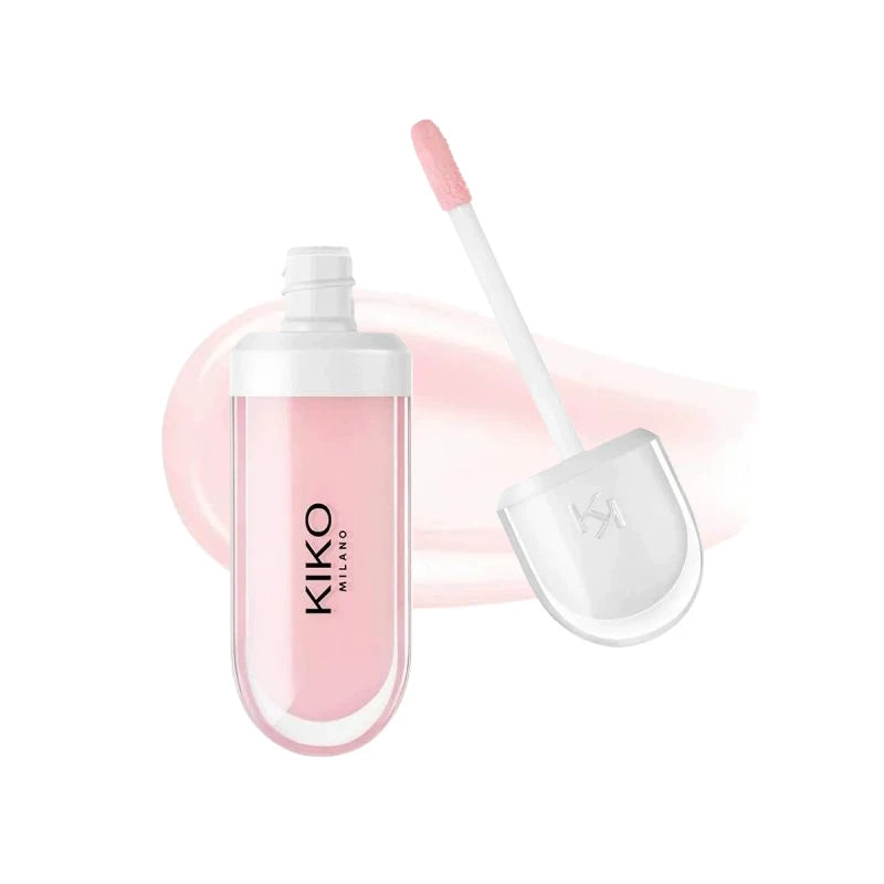 Kiko 3D Hydra LipGloss Blush waterproof longue tenue Maquillage scintillant Gloss à lèvres Brun Rose Mauve nacré