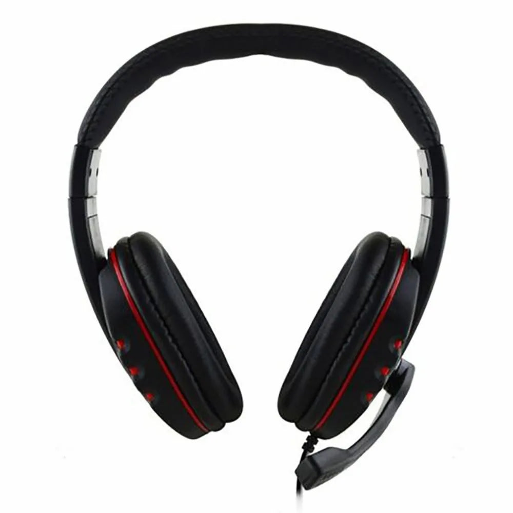 Auriculares con cable de 3,5 mm para juegos, música, PS4, PlayStation 4, PC, chat, ordenador, con micrófono.