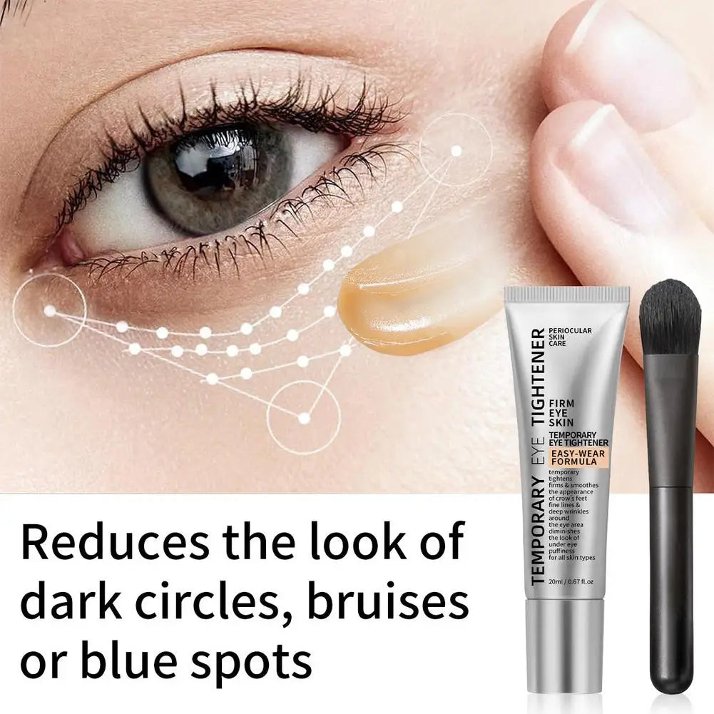 Crème contour des yeux raffermissante instantanée. Crème tenseuse et décongestionnante pour le contour des yeux. Lisse les ridules et atténue les poches et les cernes.
