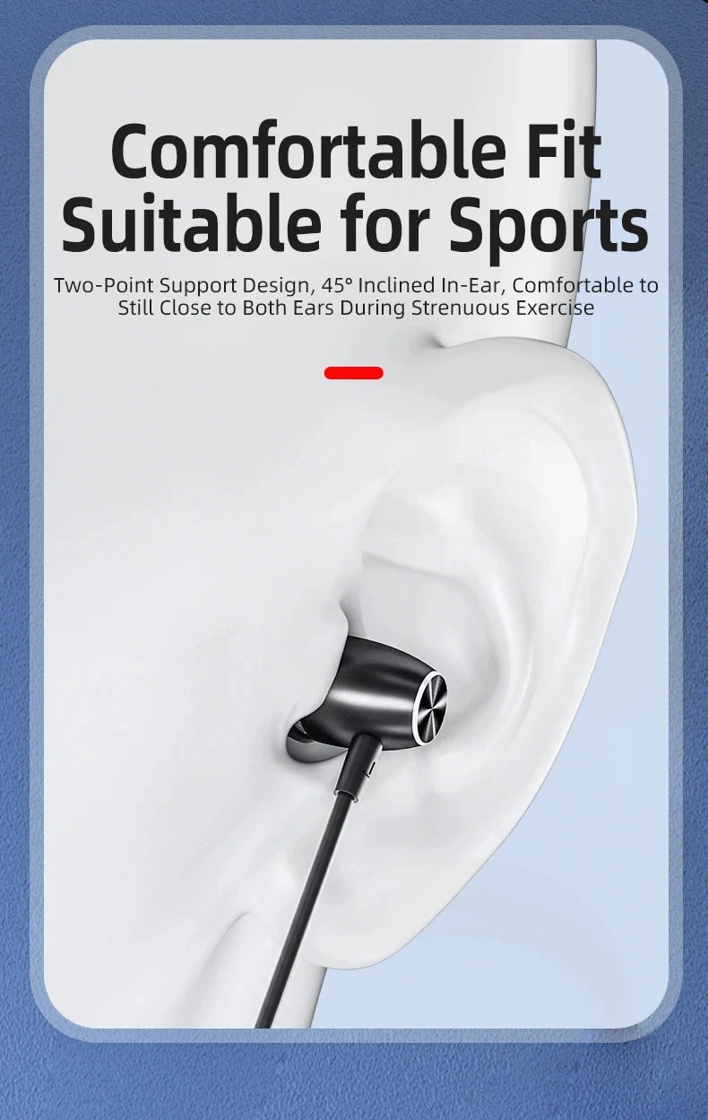 Écouteurs Bluetooth Lenovo HE05X 100 % originaux, étanches, son Hi-Fi, tour de cou magnétique, casque de sport