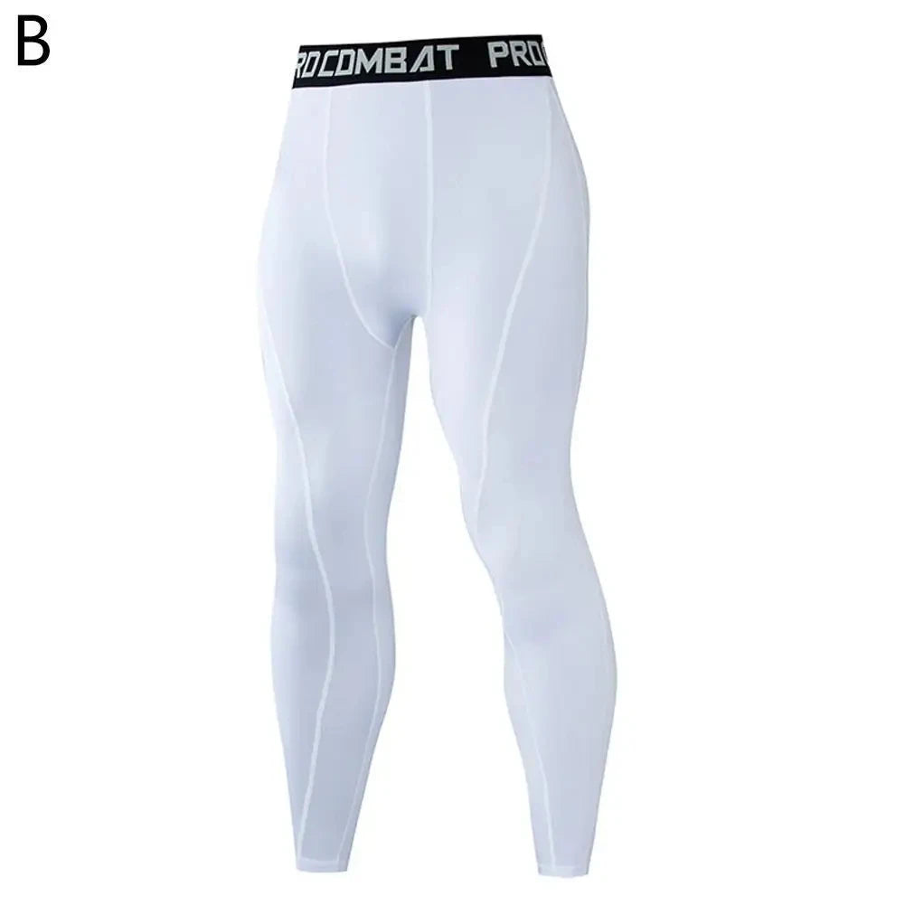 Pantalon de sport homme fitness running, legging moulant, pantalon de jogging, pantalon de compression slim yoga, pantalon de survêtement en lycra, tissu respirant