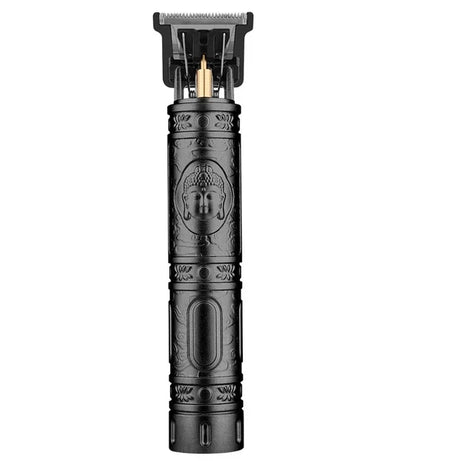 Tondeuse à cheveux professionnelle, machine de coupe de cheveux de barbier rechargeable, tondeuse en métal pour hommes