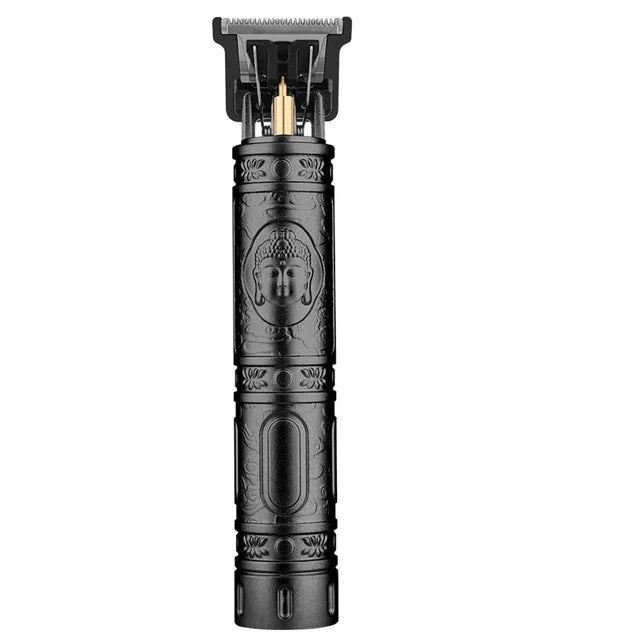 Tondeuse à cheveux professionnelle, machine de coupe de cheveux de barbier rechargeable, tondeuse en métal pour hommes