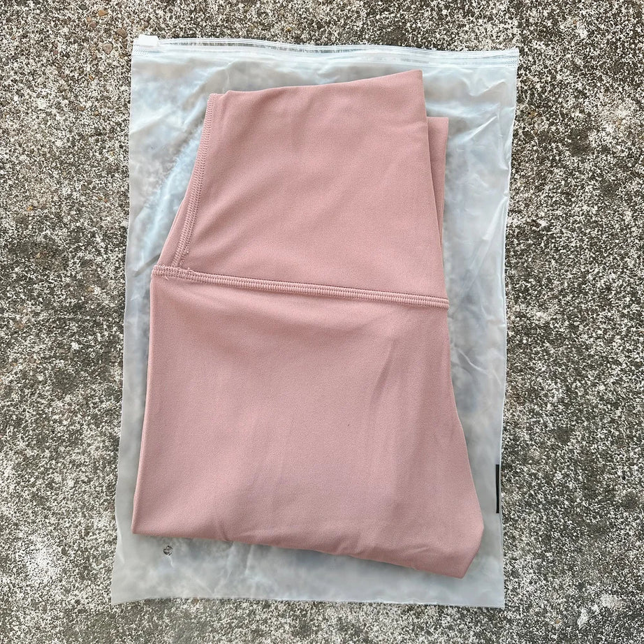 Solid Color Back Waist Pocket High Waist Yoga Legging Women Sport Cropped Pants Butter Athletic Gym Comprehensive Training Jog