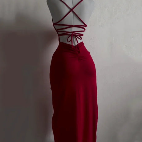 Robe d'été explosive 2025, ultra-sensible, dos nu, style Spice Girl, robe taille basse