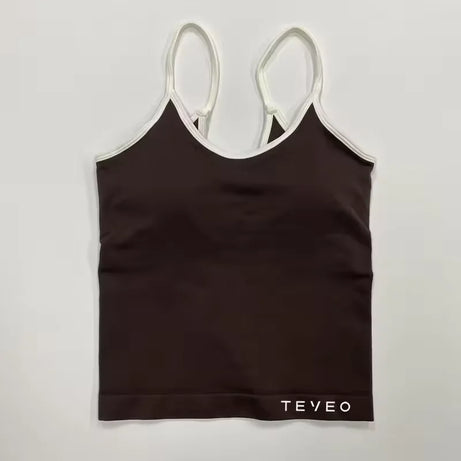 TEVEO Ignite Sculpt Leggings froncés sans coutures pour femme, pantalon de yoga, gainage des hanches, course à pied, sport, salle de gym, gamme Ignite Sculpt