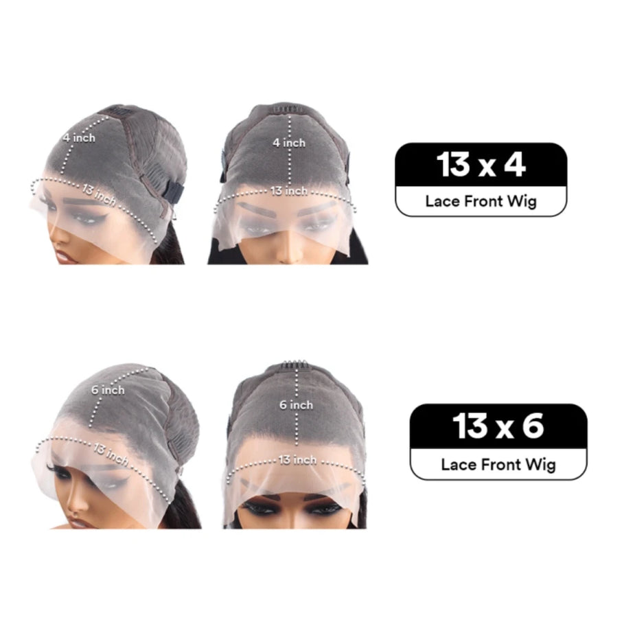 Perruque Lace Frontale HD 13x6, ondulations profondes, densité 250, cheveux humains bouclés 100% pré-épilés, style Water Wave, pour femmes noires brésiliennes