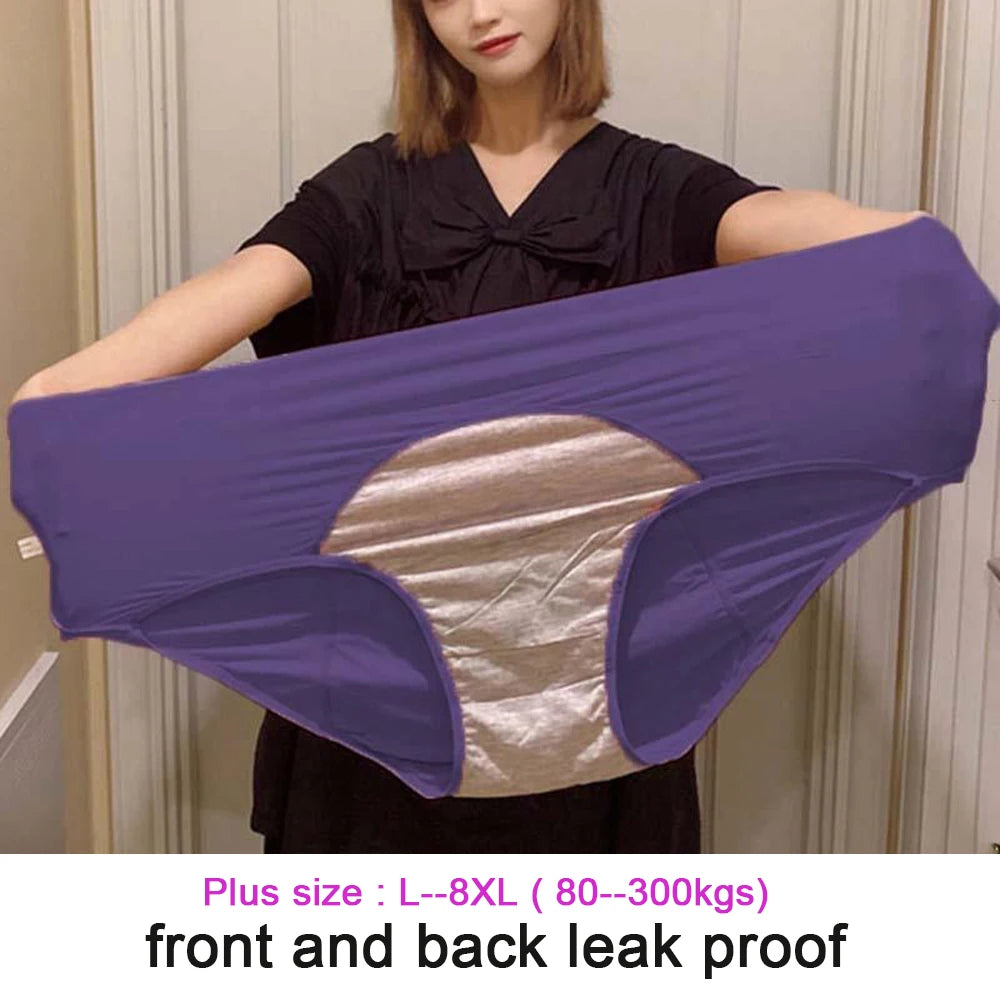 Lot de 5 culottes menstruelles anti-fuites pour femmes, sous-vêtements menstruels sexy, culottes physiologiques imperméables et coupe menstruelle.