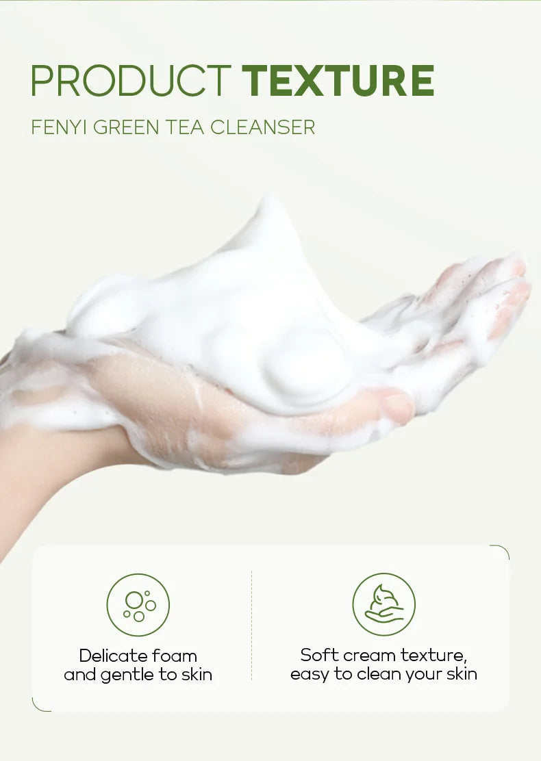 Nettoyant visage à la vitamine C, nettoyant en profondeur, hydratant, éliminateur de points noirs, soin du visage, mousse nettoyante, soin de la peau