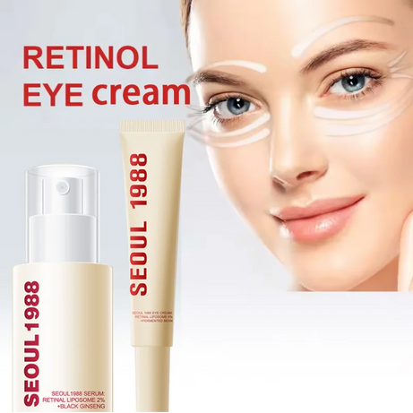 Women's Retinol Eye Cream Series Serum Lightening Dark Circles Lifting And Firming Skin Anti Aging Eye Repair Seoul 1988 Product